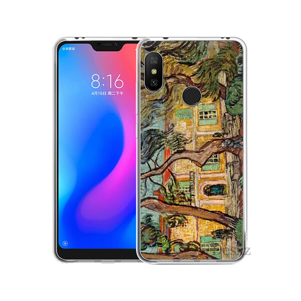VanGogh чехол для телефона с рисунком &quotКартина маслом&quot Xiaomi Mi 6 8 Lite SE A1 A2 5X 6X Mix 2S F1