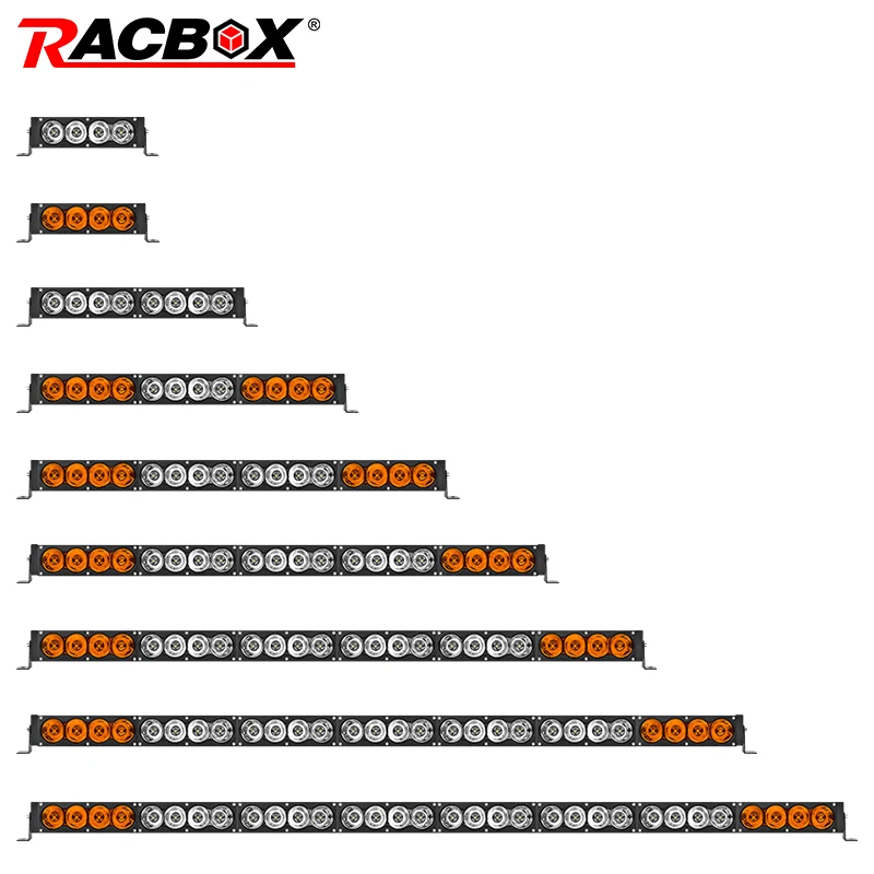 Модульный светодиодный светильник RacBox 7 5 дюйма 40 Вт Однорядный сшивающий рабочий