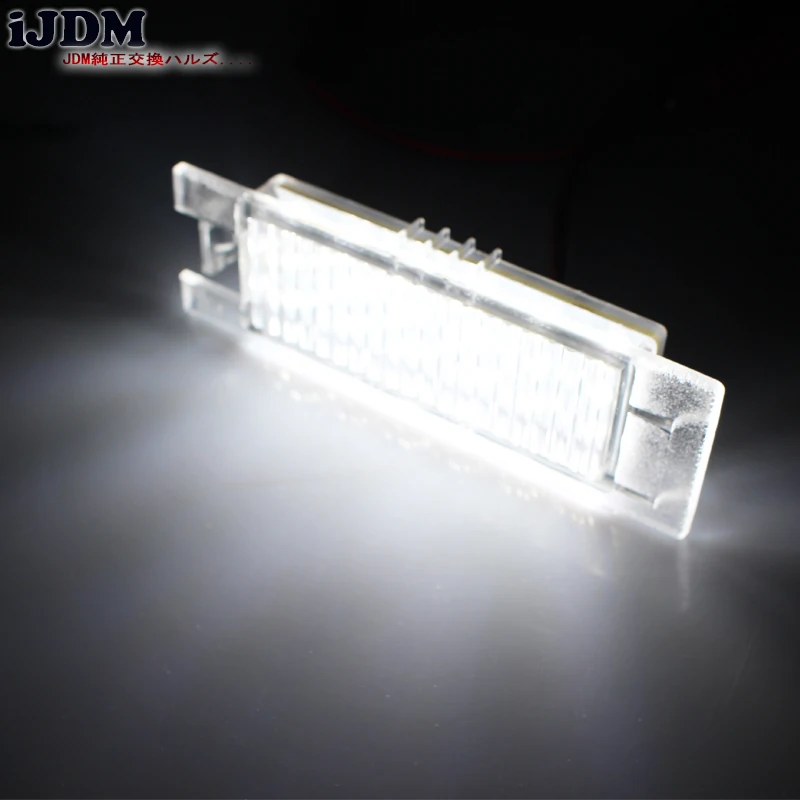 IJDM 18-SMD ксенон белый CAN-bus светодиодный светильник номерного знака в сборе для-up Chevrolet Camaro, для 2013- Chevy Malibu