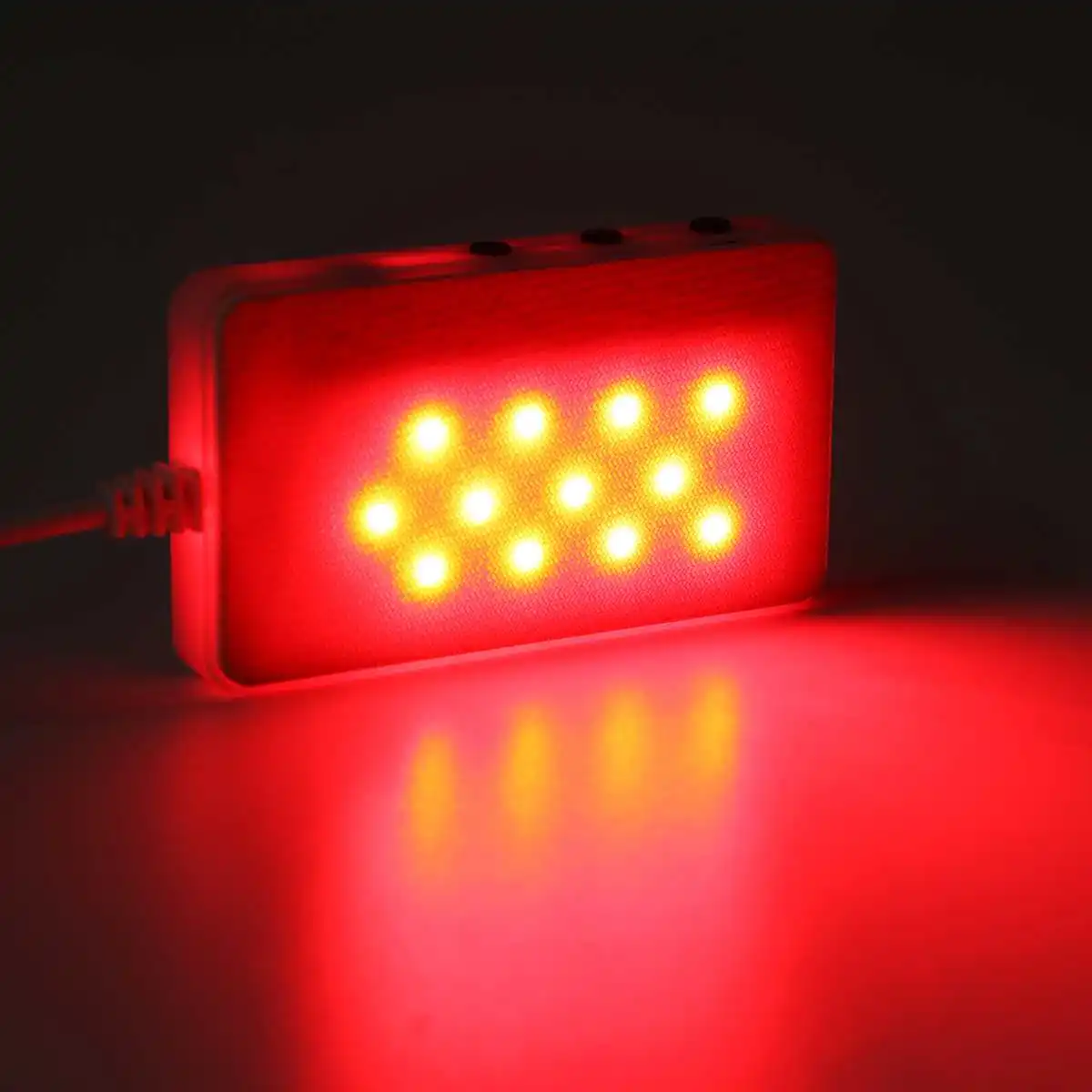 DC5V 12 светодиодный USB Инфракрасной сенсорной панели светодиодный терапии накладка из 630nm-660nm глубокое проникновение для облегчения боли в спине безопасный слуховые аппараты исцеления циркуляции