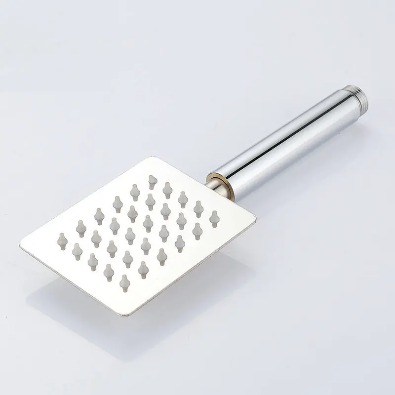 Квадратная душевая головка для ванной комнаты под давлением ручная экономичная