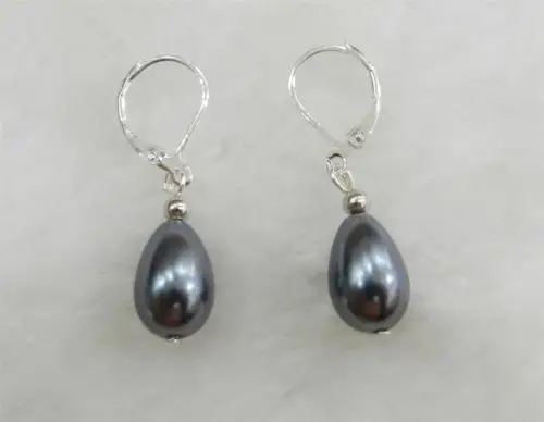 Серьги подвески с искусственным жемчугом 16 мм|pearl necklace earring|necklace earringpearl earrings |