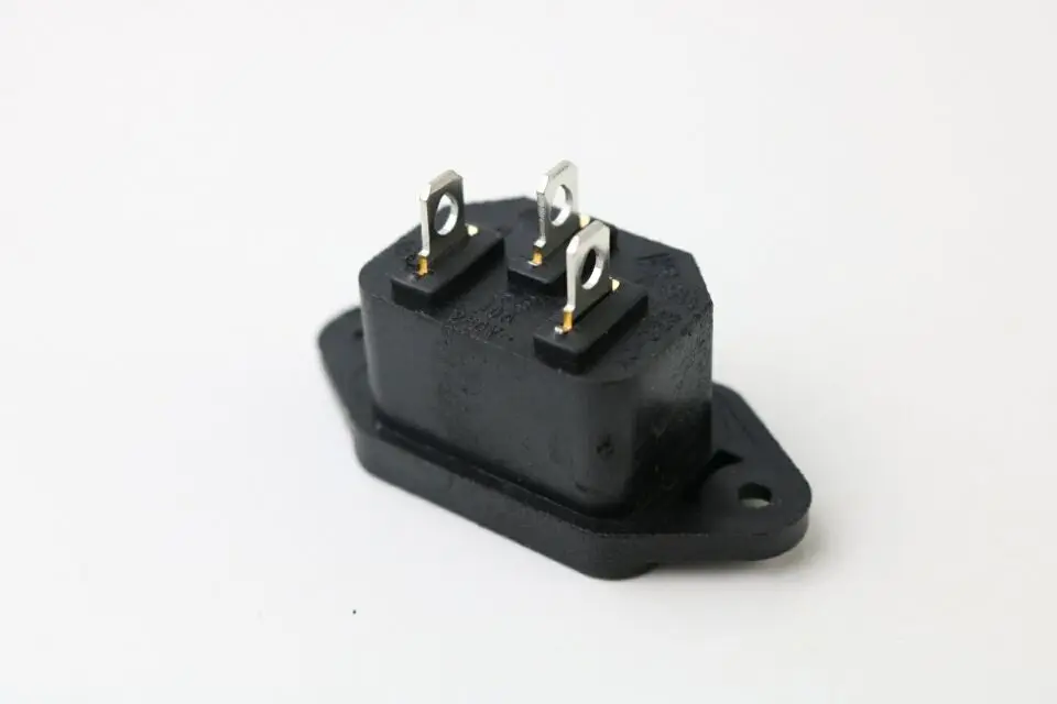5 шт. 3P IEC 320 C14 с разъемом папа Панель Мощность входные гнезда разъёма AC 250V 10A|connector