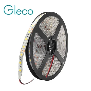 Гибкая светодиодная лента 5050, 12 В постоянного тока, 60 светодиодовм, 5 м, IP65, водонепроницаемая светодиодная лента 5050 SMD, RGB, белая, теплая, красная, зеленая, синяя