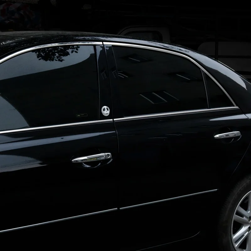 

Car Sticker Emblem Badge Skull Halloween Metal 2 Colors Tuning Auto Motorcycle Car Styling Accessories