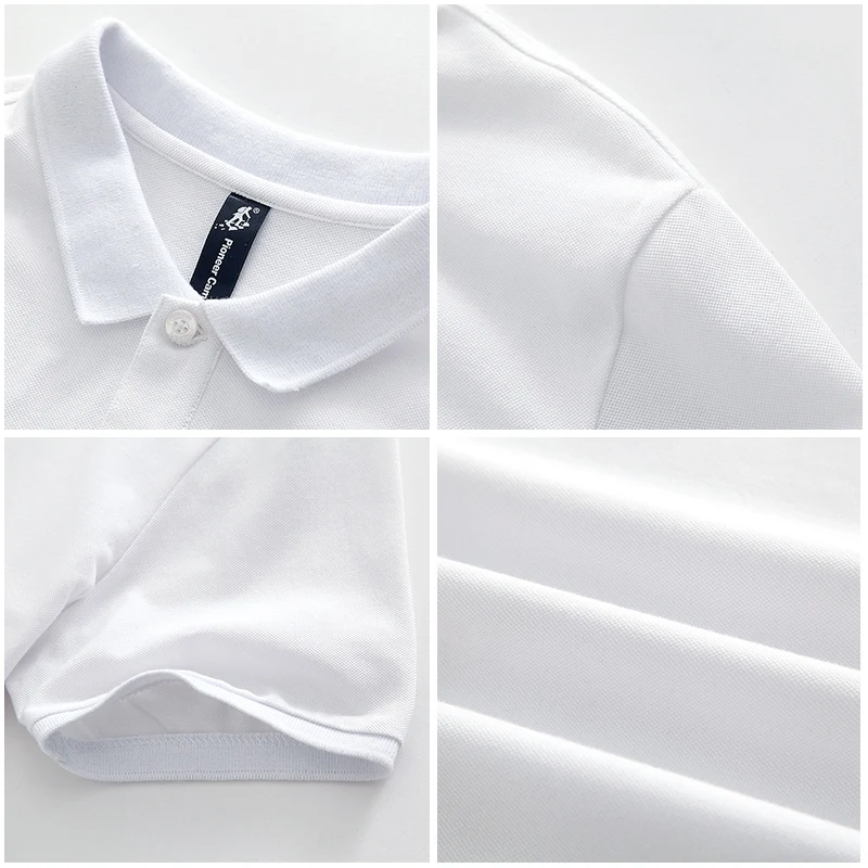 Пионерский лагерь Новые рубашки поло Для мужчин брендовая одежда модные