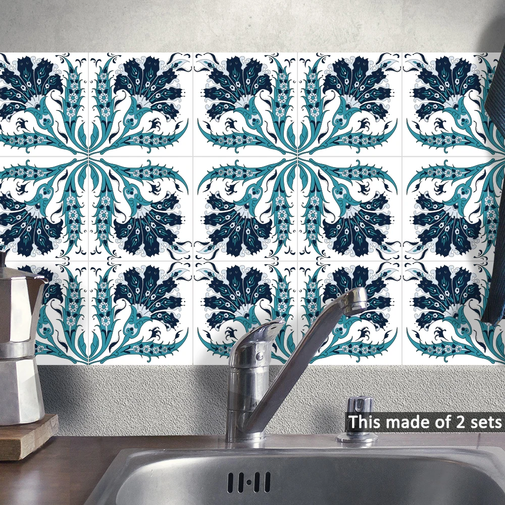 3D Наклейка на стену для гостиной кухни ванной Splashback виниловые наклейки