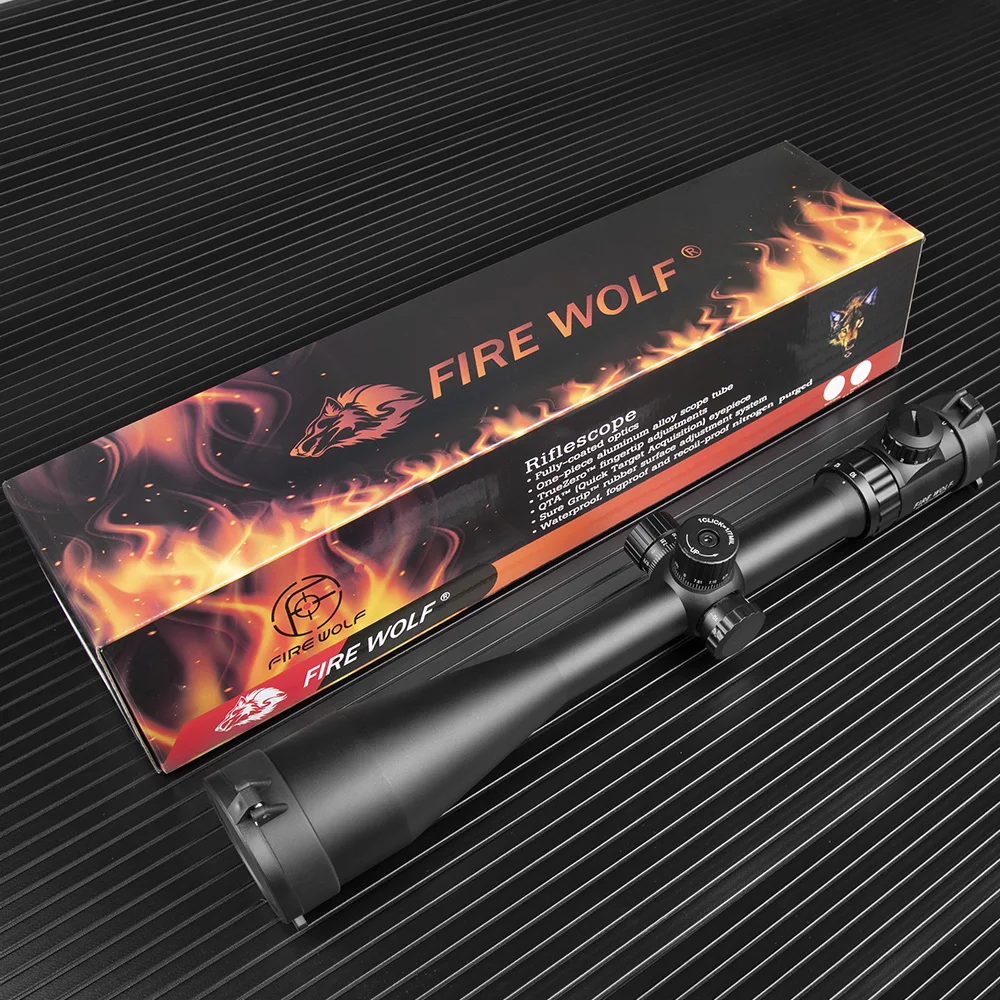 Прицел для охоты FIRE WOLF 10 40X56AOE оптический прицел с регулировкой на боковое колесо