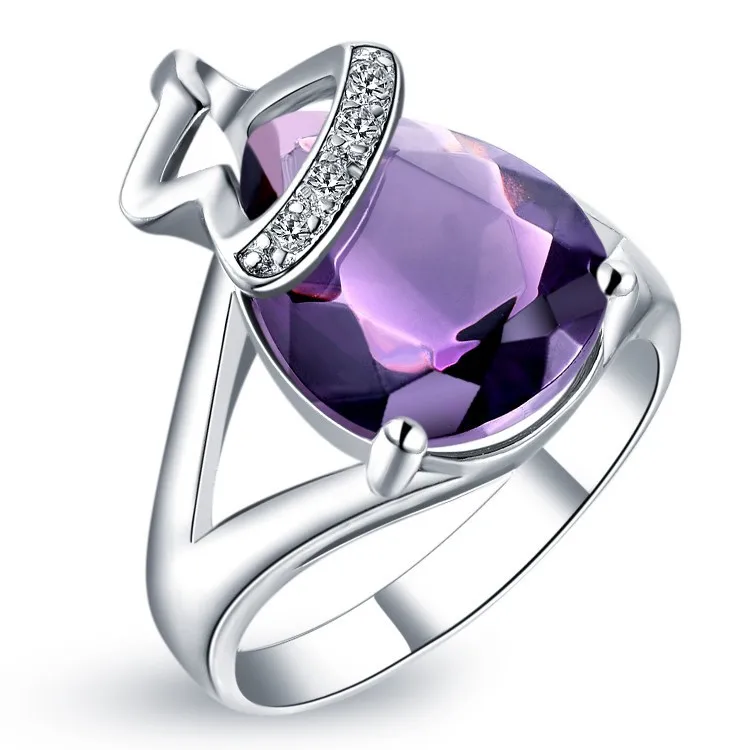 Женский свадебный юбилей светло голубой кристалл ожерелье/кольца/серьги белый