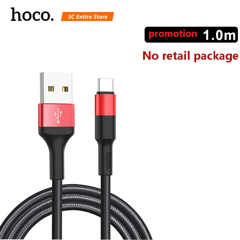 Кабель HOCO USB C для Samsung S9 S8 кабель Type быстрой зарядки Xiaomi Mi 8 A1 Huawei синхронизации