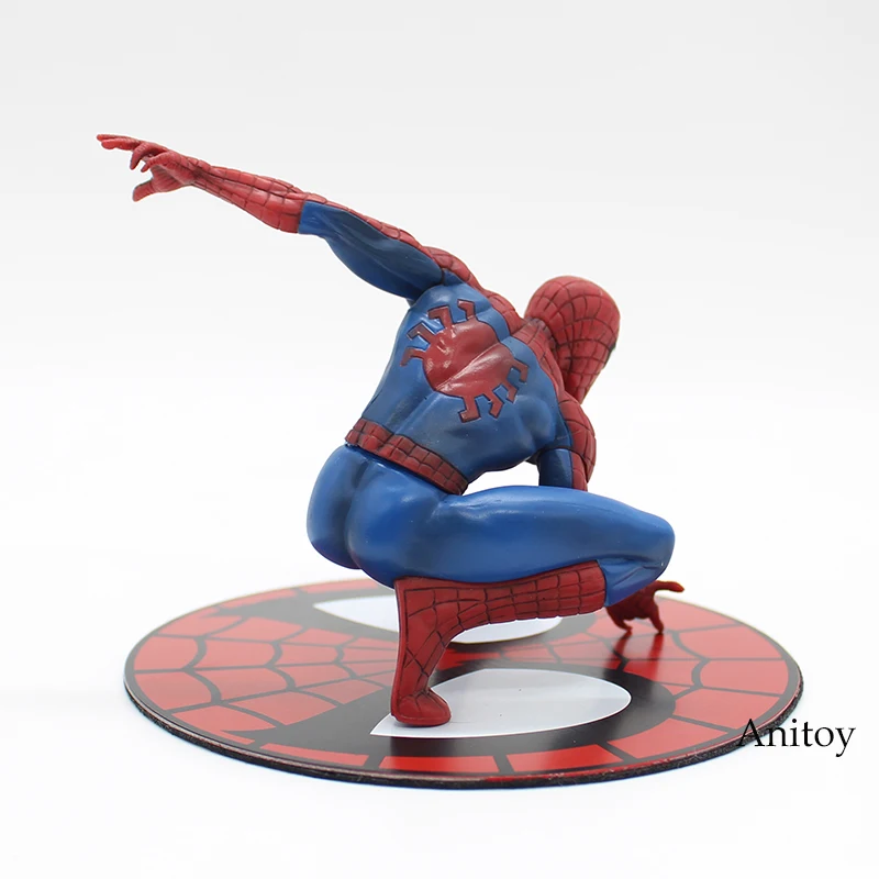 ARTFX+ Статуя Человека-паука Удивительный Человек-паук ПВХ фигурка Коллекционная модель игрушки 12 см KT3715