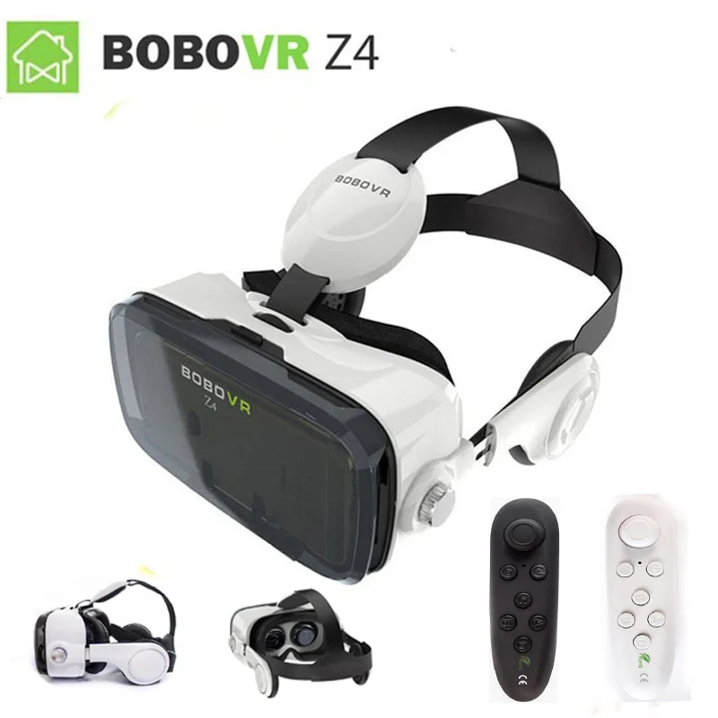 XiaoZhai bobovr z4 VR Виртуальная реальность 3D очки VR гарнитура VR шлем cardboad bobo коробка и Bluetooth контроллер