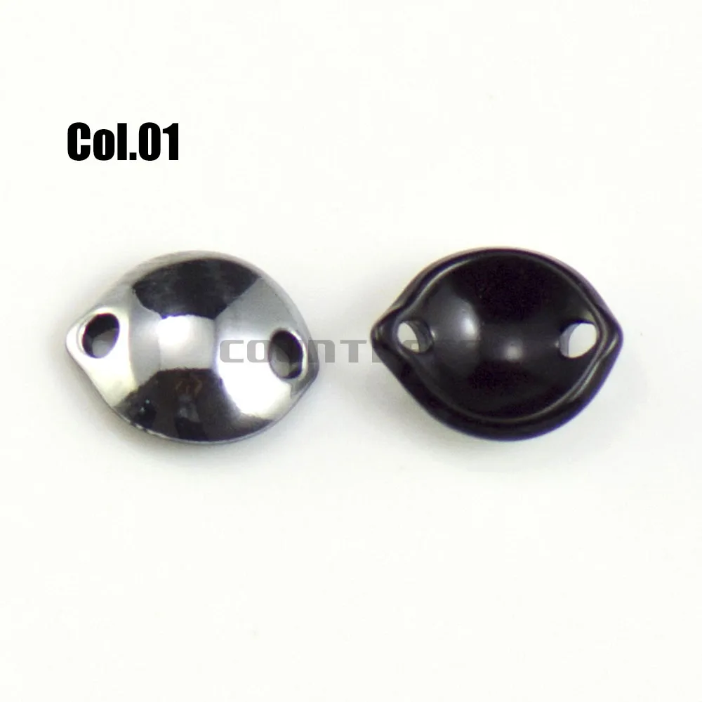 Countbass литья ложка с орнаментом в виде корейского одинарный крючок, Размер 14 x11mm, 1,6g 1/16 унций лосось форель Щука бас рыболовные приманки, приманка для рыбы - Цвет: 01
