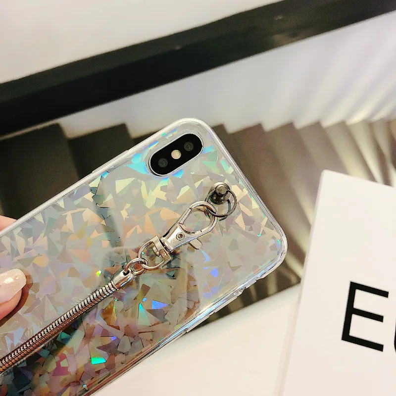 Роскошный лазерный Мягкий силиконовый чехол для телефона iphone 11 pro max, чехол для iphone XS MAX, чехол X XR 6 6S 7 8 Plus