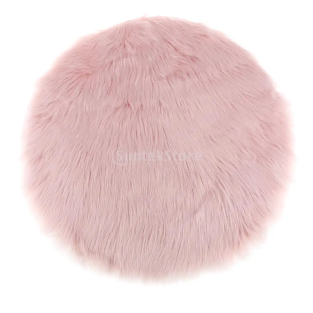 Искусственная овчина покрытие для дивана ковер/лохматый ковер белый + светильник