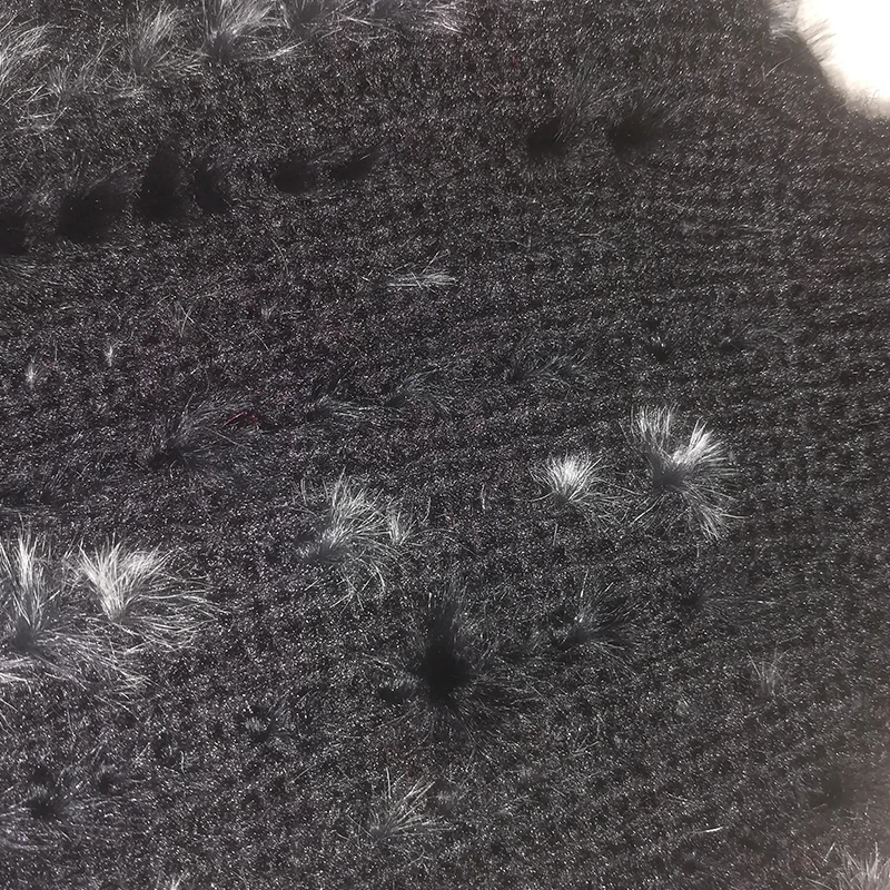 Children Fur Hat Rabbit Knitted Warm Head Hood Scarves Russian 2018 Winter Real Rex With mz062 | Аксессуары для одежды