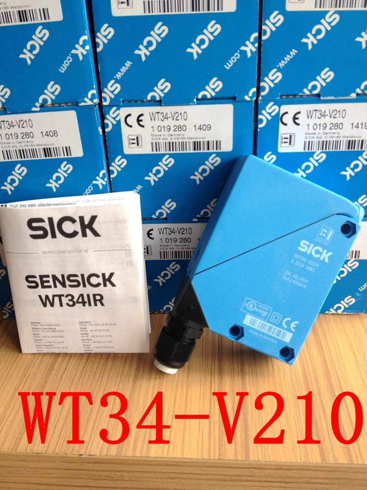 WT34 V210 R210 фотоэлектрический переключатель Датчик Sick 100% новый и оригинальный|proximity