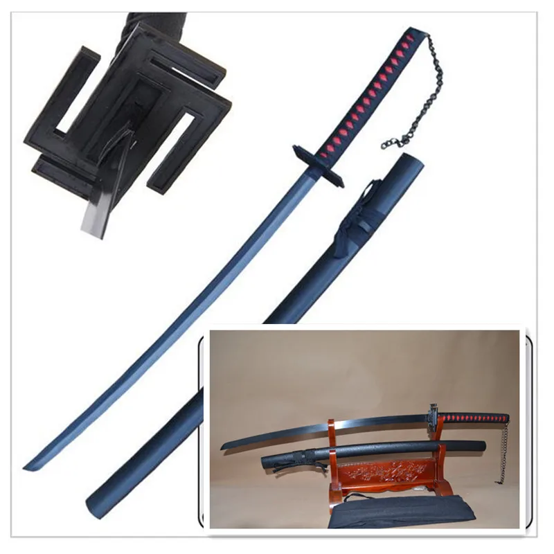 Бесплатная доставка 41 дюйм Ichigo Bankai отбеливатель аниме Tensa Zangetsu стальной