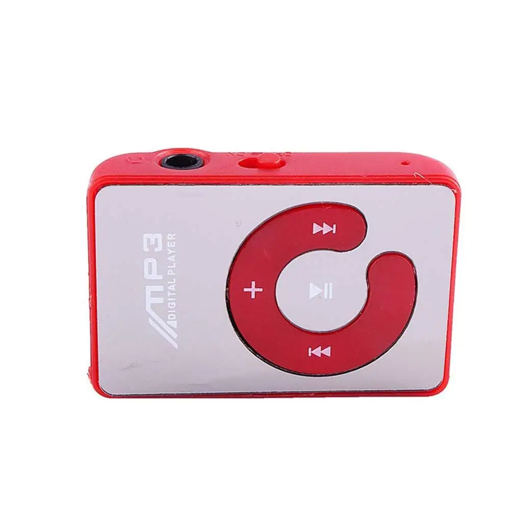 Fit 8 Гб SD/TF карта портативный мини зеркальный зажим Mp3 музыкальный плеер USB