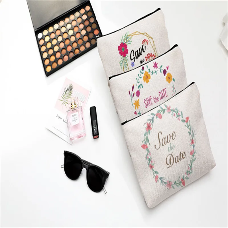 10 шт. мини-Женская дорожная косметичка сумки для макияжа женские на молнии