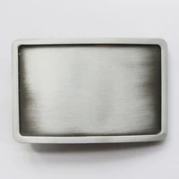 low price suitable for belt buckle big discount rectangle antique silver belt buckless