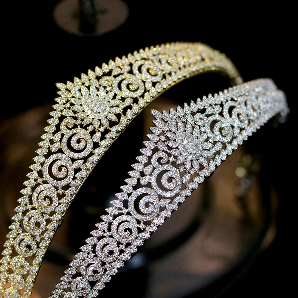 Свадебные тиары в новом дизайне свадебный головной убор для невесты украшение