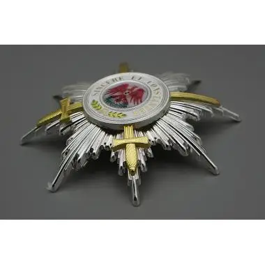 Эмблема Red Eagle 1 го класса с мечами грудь Star2| |