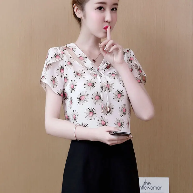 2018 Blusas плюс размер женские рубашки с v-образным вырезом Женская футболка женская