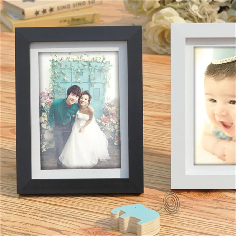 Multi Colours Photo Frame Wall 5 6 7 8 10 12 Inches Cross and Vertical Display Home Decor Picture Frames Porta Retrato Moldura | Дом и сад