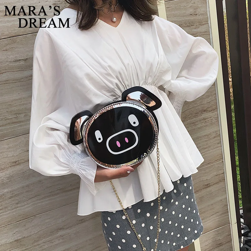 Женская забавная маленькая сумка Mara's Dream новая модная мини с цепочкой через плечо 2019|Сумки ручками| |
