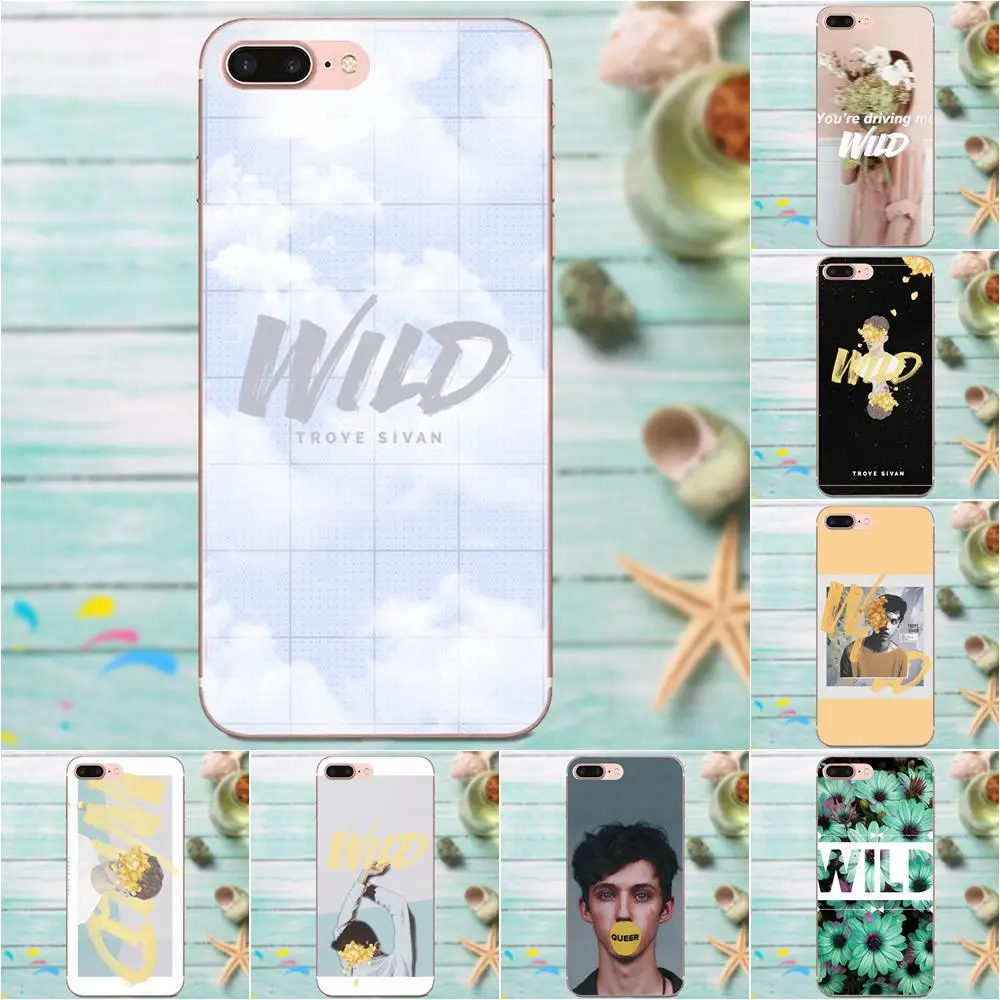 TPU Quinn телефон для Xiaomi Mi3 Mi4 Mi4C Mi4i Mi5 Mi 5S 5X 6 6X 8 SE A1 Max Mix 2 Note 3 4 Troye Sivan Wild Lockscreen|Чехлы-накладки| |