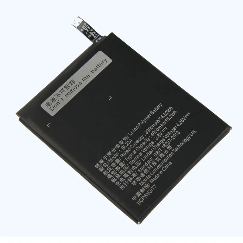 Оригинальный аккумулятор высокой емкости BL234 для Lenovo A5000 Vibe P1m P70 P70A P70t P70-T P70-A P1MA40
