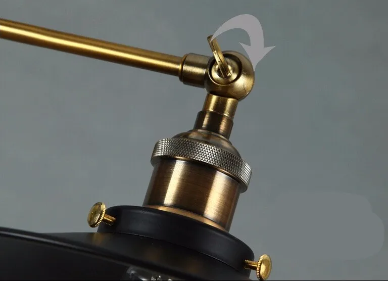 Скандинавский светильник Лофт Двойные головки Настенные светильники кантри