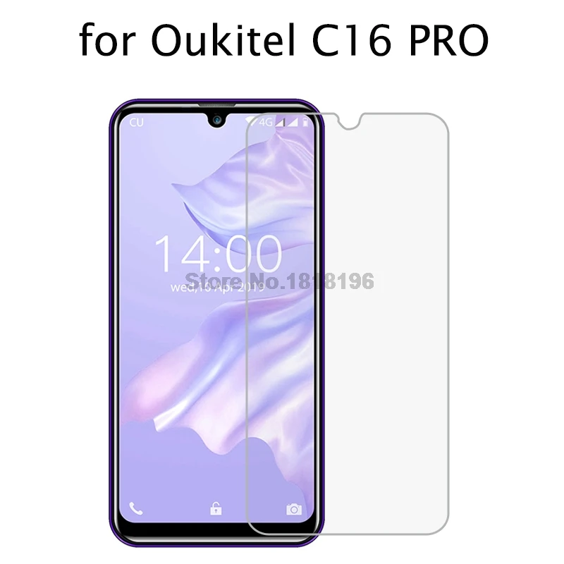 Закаленное стекло для Oukitel C16 PRO 5 71 &quotЗащитная пленка телефона Взрывозащищенная