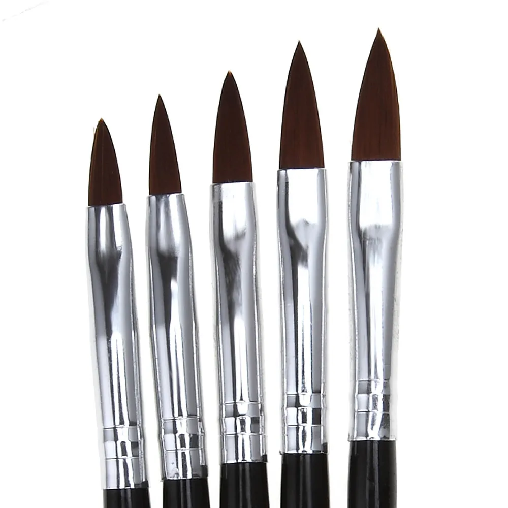 5 шт. набор кистей для маникюра и педикюра|drawing brush set|acrylic uvdrawing |