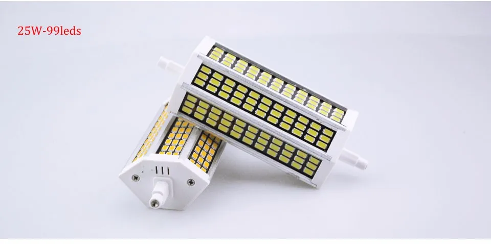 J78 J118 J135 J189 SMD5730 220V R7S Светодиодный лампа 78 мм до 189 мм мощностью 10 Вт, 20 Вт, 25 Вт 30 Вт Заменить галогенная лампа-прожектор для домашнего освещения
