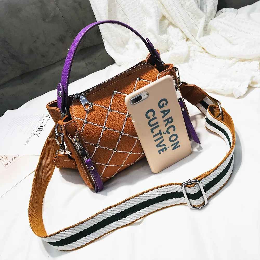 Сумки для женщин 2018 сумки через плечо bolsos mujer sac a main torebki damskie модные заклепки