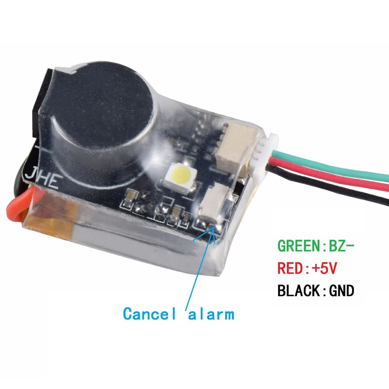 Finder JHE42B 5V Super громкий звонок Tracker 110 дБ светодиодный ным зуммером и сигнализацией