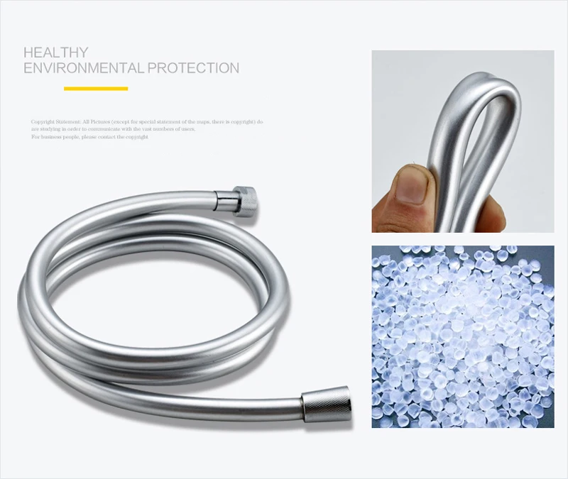 New Arrival 1.5M=59" Bathroom Replacement Shower Hose Hand Shower Replacement Flexible Hose/Pipe Black Bronze Faucet Hose Pipe