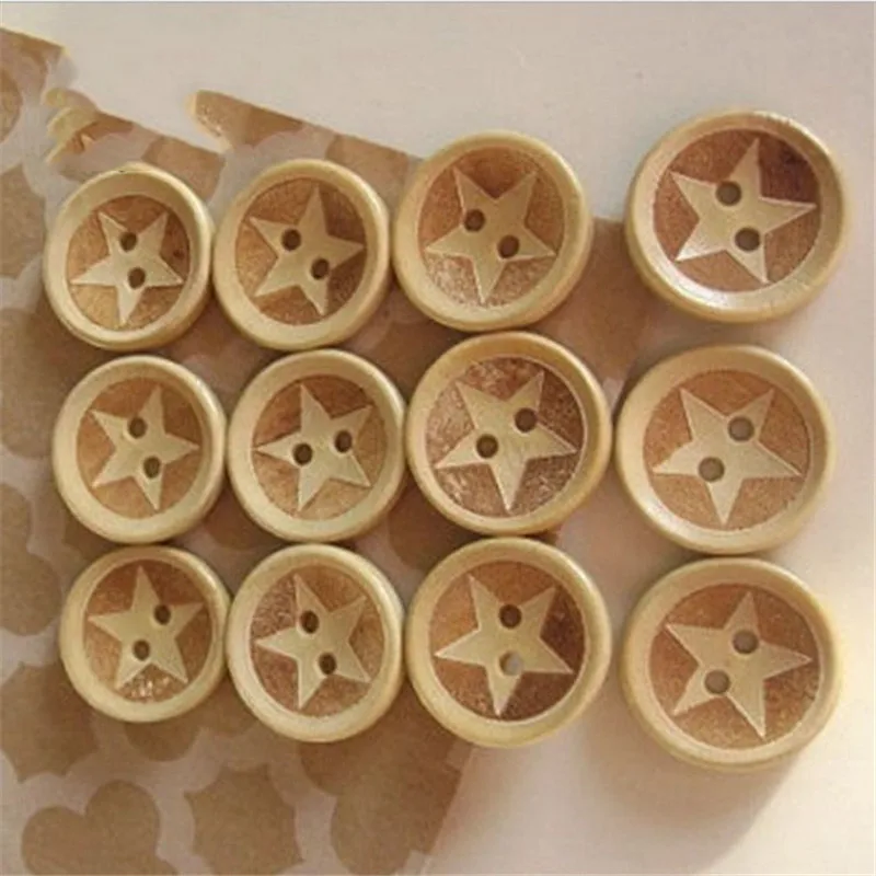 Новинка 2016 2 кнопки с креплением на отверстия деревянные пуговицы ручная работа