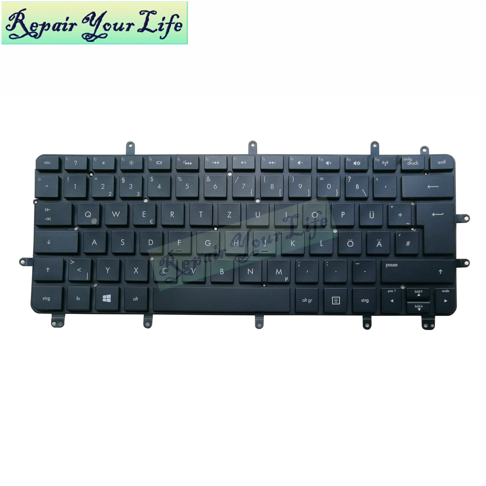 Клавиатура для ноутбука HP Envy 13 2000 SPECTRE XT PRO B000 Spectre GR оригинальная немецкая