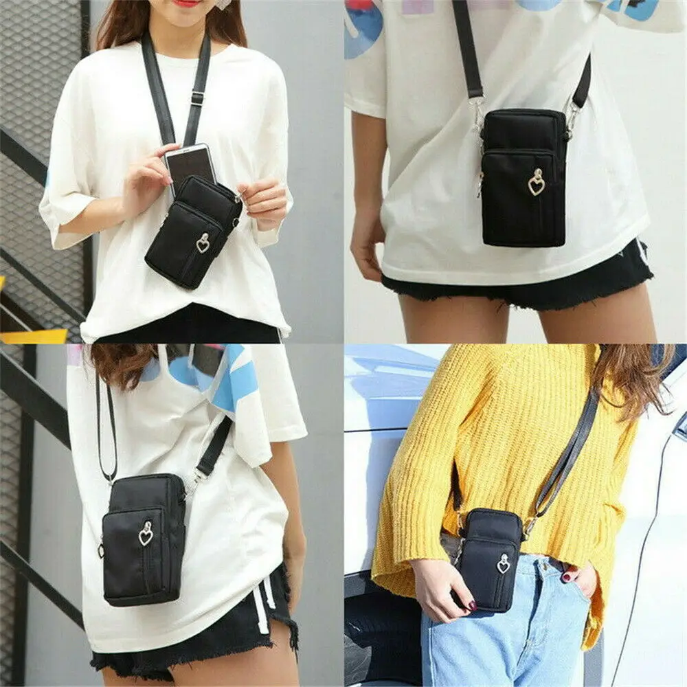 Универсальный новый спортивный кошелек Фотосумка для iPhone Xs X Samsung S9 Huawei карманная