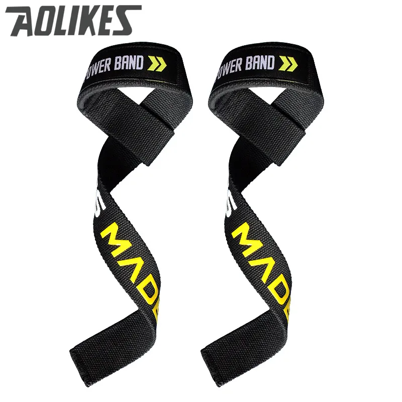 AOLIKES, 1 пара, браслет для занятий тяжелой атлетикой, спортивные, профессиональные, тренировочные, повязки на руку, поддержка запястья, ремни, обертывания, защита для спортзала, фитнеса