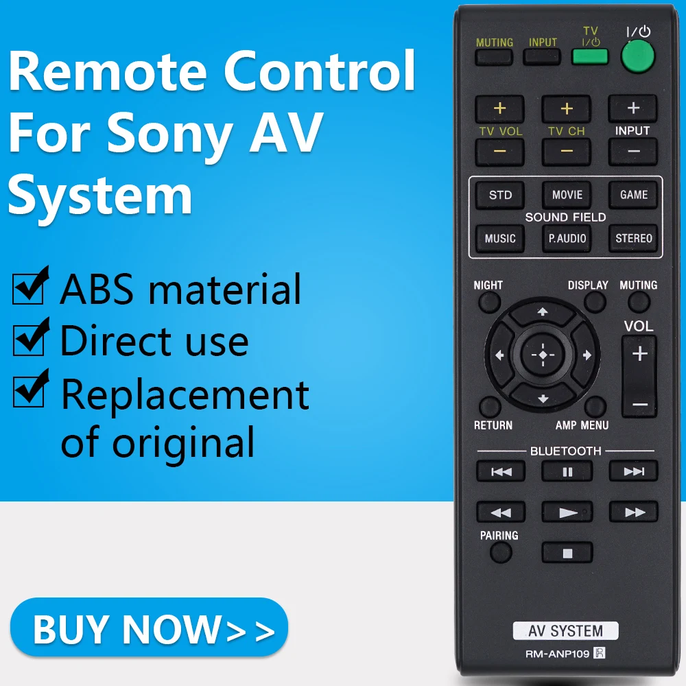 ZF для Sony AV система дистанционного управления RM-ANP109 Система домашнего кинотеатра