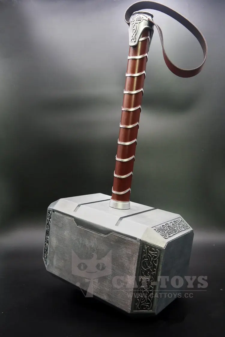 1:1 масштаб цельнометаллический Молот Тора Мьёльнир 1/1 Реплика изготовленная на