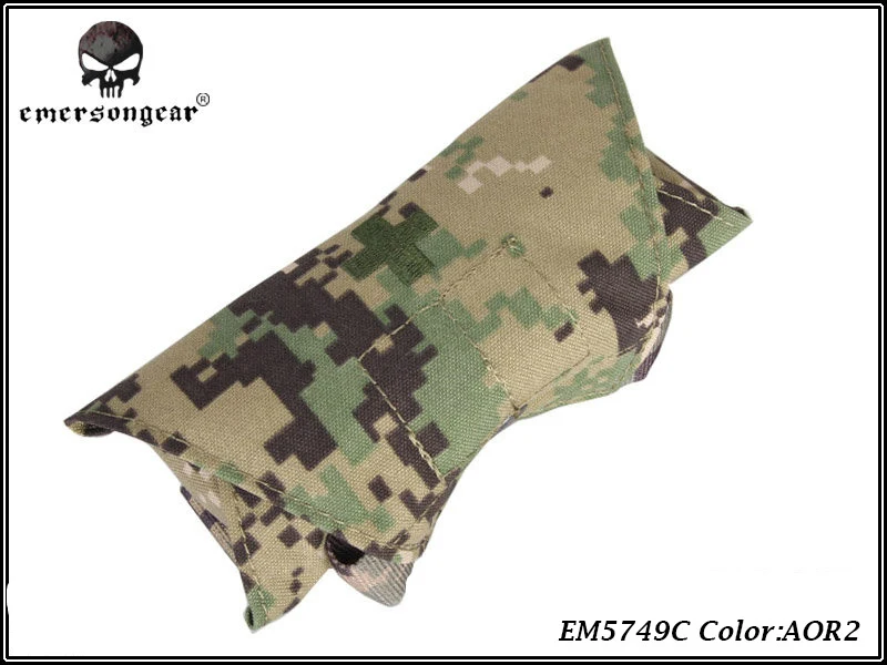 AOR2 Emerson gear применение Сумка-жгут Gen II Molle медицинское хранение кобуры страйкбол снаряжение тактический жгут сумка для хранения - Цвет: AOR2