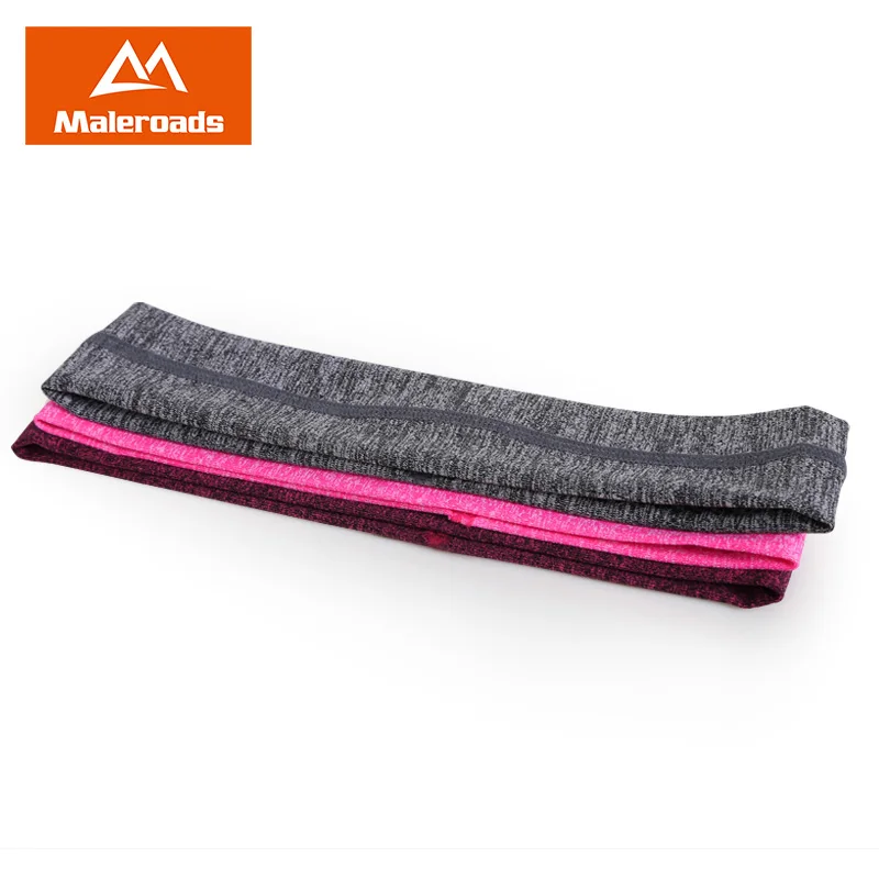 Повязка на голову Maleroads для мужчин и женщин Нескользящая силиконовая спортивная