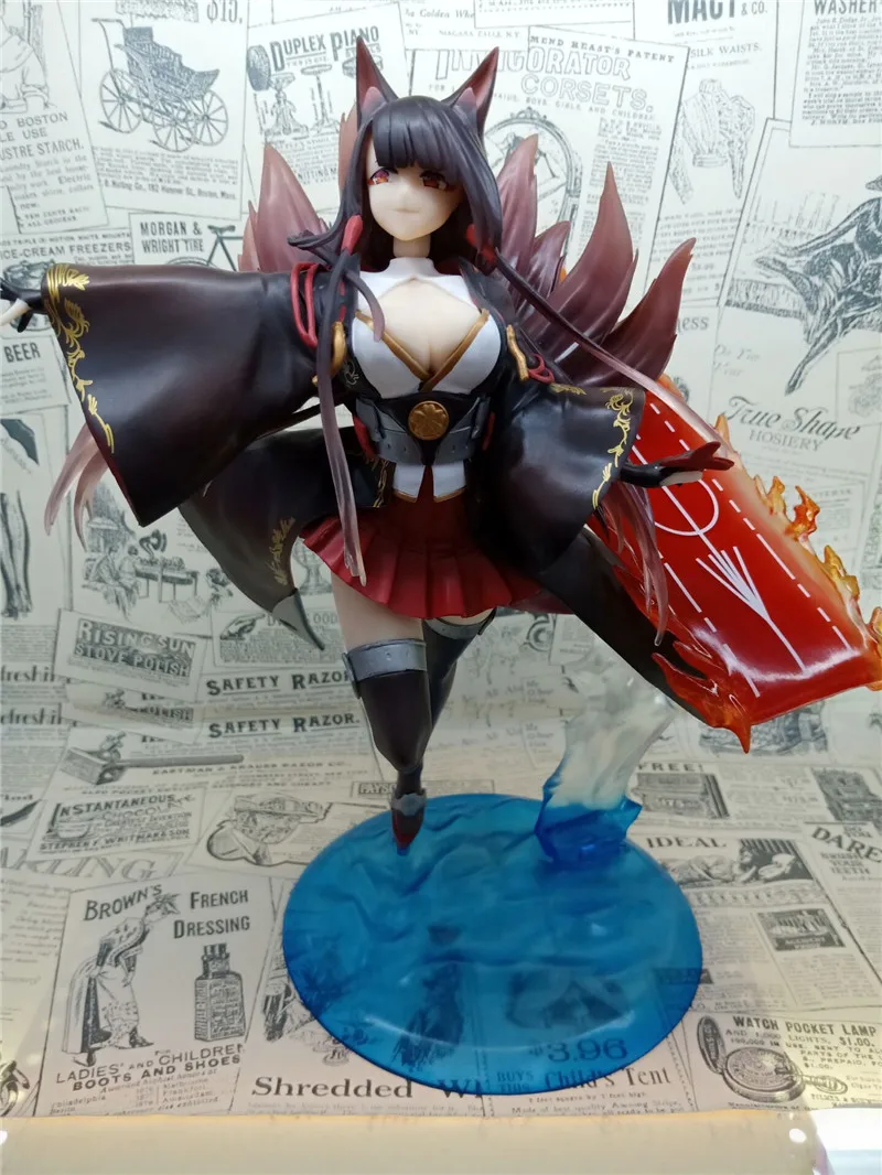 28 см японская сексуальная девушка фигурка анимэ Azur Lane игры акаджи каэде 1/7 шкала