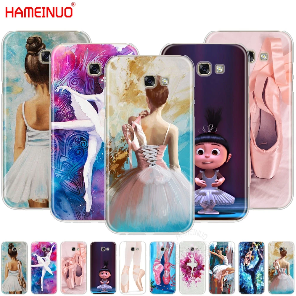 HAMEINUO балерина танцующая девушка тапочки Чехол для мобильного телефона Samsung Galaxy A3