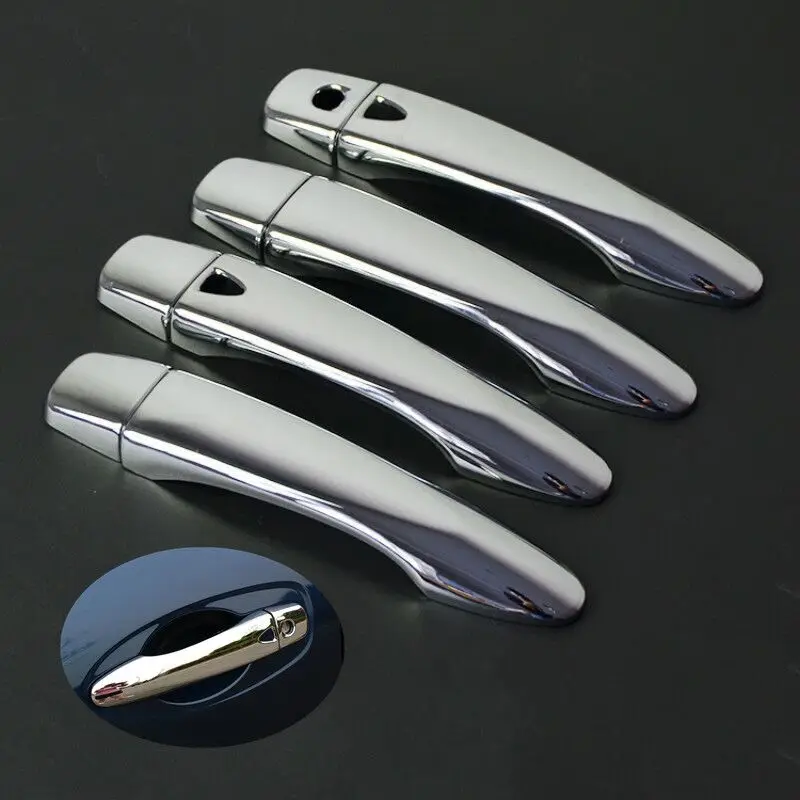 

For Nissan x-trail rogue t32 xtrail 2014 2015 2016 2017 2018 2019 Chrome Exterior Door Handle Cover Trim Sticker Car Styling